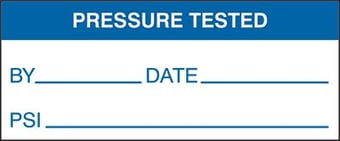 Picture of Quality Labels - Pressure Tested - 51 x 22mm - [AS-QC31]