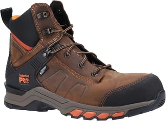 Picture of Timberland Pro A1Y9U214 Brown/Orange Hypercharge Boots S3 HRO SRC WR - FS-30948-52783