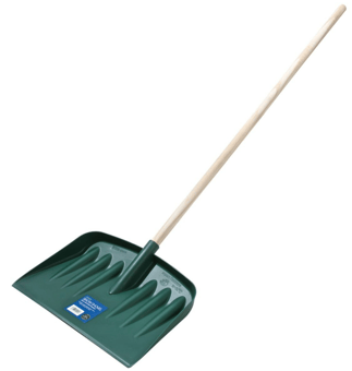 Picture of Garland Green Snow Shovel with Wooden Handle - [GRL-W2400]