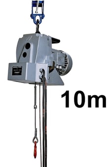 picture of Tractel TR50 500kg 110volt Minifor Electric Wire Rope Hoist c/w 10mtr Rope - [TRC-106019-108749] - (LP)