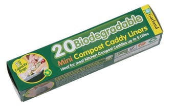 Picture of Garland 20x Biodegradable 5lt Compost Caddy Liners On Roll - [GRL-G122]