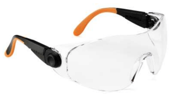 picture of 529 UNIVET Wraparound Safety Spectacles with Clear Lens with a “K” Rated Anti-Scratch Coating - [UV-529.00.05.00]