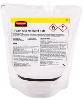 picture of Rubbermaid Alcohol Plus Hand Sanitiser Refill - 400ml - [SY-2146695]