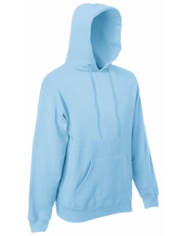 Picture of Fruit Of The Loom Sky Blue Men's Classic Hooded Sweatshirt - BT-62208-SKY