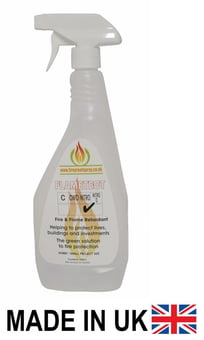 picture of Flametect Nitro - Synthetic and Natural Textiles Retardant Spray - 750ml - Non Toxic - [FPS-FN7]