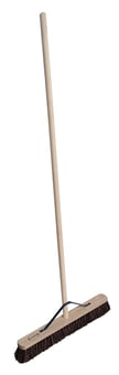 picture of ProSolve Stiff Bassine Broom 24 Inch C/W 5' Wooden Handle - [PV-PVBRO24B5B]