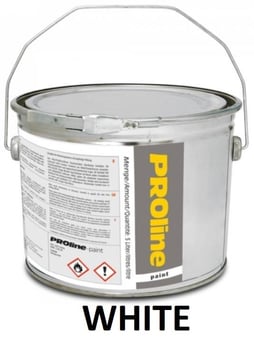 picture of PROline Permanent Floor Paint 5 Litre Tins - White - [MV-263.13.824]