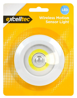 picture of Excelltec Wireless LED Motion Sensor Light - [OTL-323180] - (DISC-R)