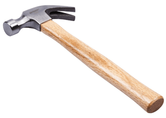 Picture of Amtech Claw Hammer With Wooden Handle 450g - [DK-A0400]