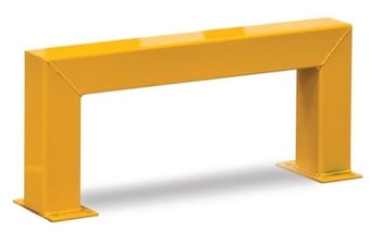 picture of QMP Low Level Barrier - Yellow - 300H x 400W mm - [QM-RBLLSBX400YX]