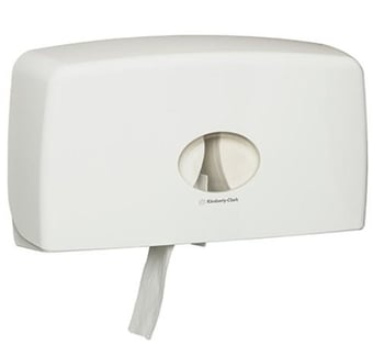 picture of Kimberly Clark - Aquarius Toilet Roll Dispenser - 18cm x 30cm x 13cm - [GU-6992]