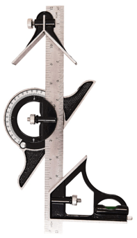 picture of Amtech Combination Square And Protractor 12 Inch - [DK-P4010]