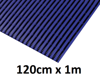 picture of Interflex Splash Anti-Slip Mat Blue - 120cm x 1m - [BLD-IF47BU]