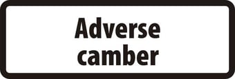 Picture of Spectrum Supplementary Plate ‘Adverse Camber’ - ZIN 685 x 275mm - [SCXO-CI-14745]