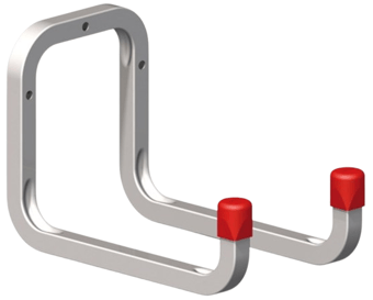 picture of Alfer Steel Galvanised Double Hook - Ladder/Tools - 200 x 80 x 98mm - [PV-02953]