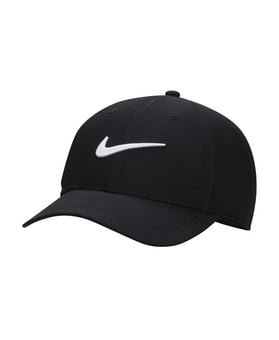 Picture of Nike NK385 Dri-FIT Club Cap - Black/White - [RLW-NK385BKWH]