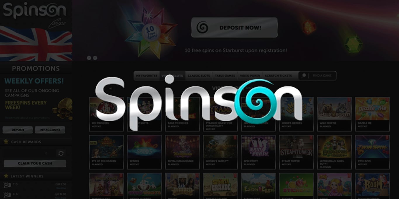 Spinson Casino Spin dan Cari Bonus Scatter