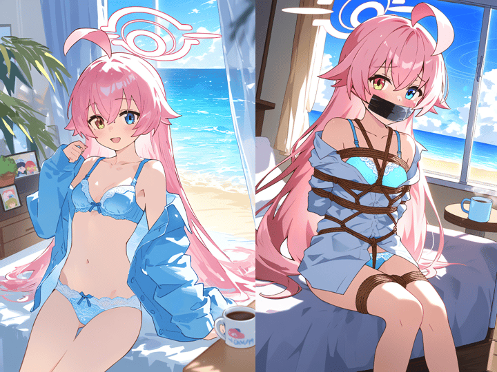 250918小鸟游星野单外套敞开不穿裤子展示内内诱惑