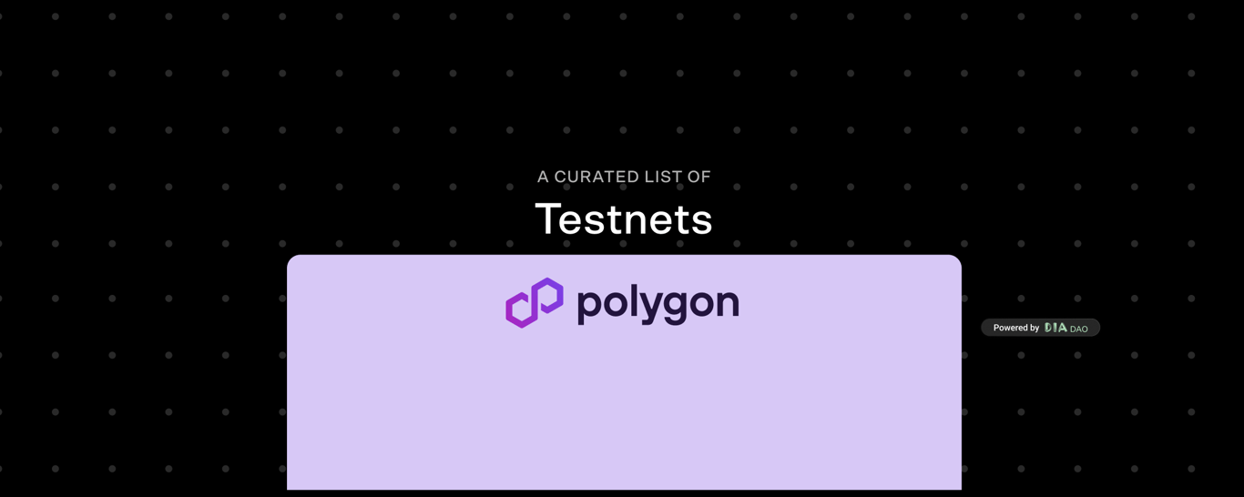 Polygon Testnets