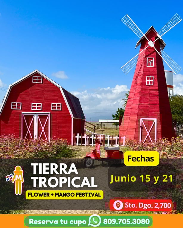 Tierra Tropical - Flower + Mango Festival