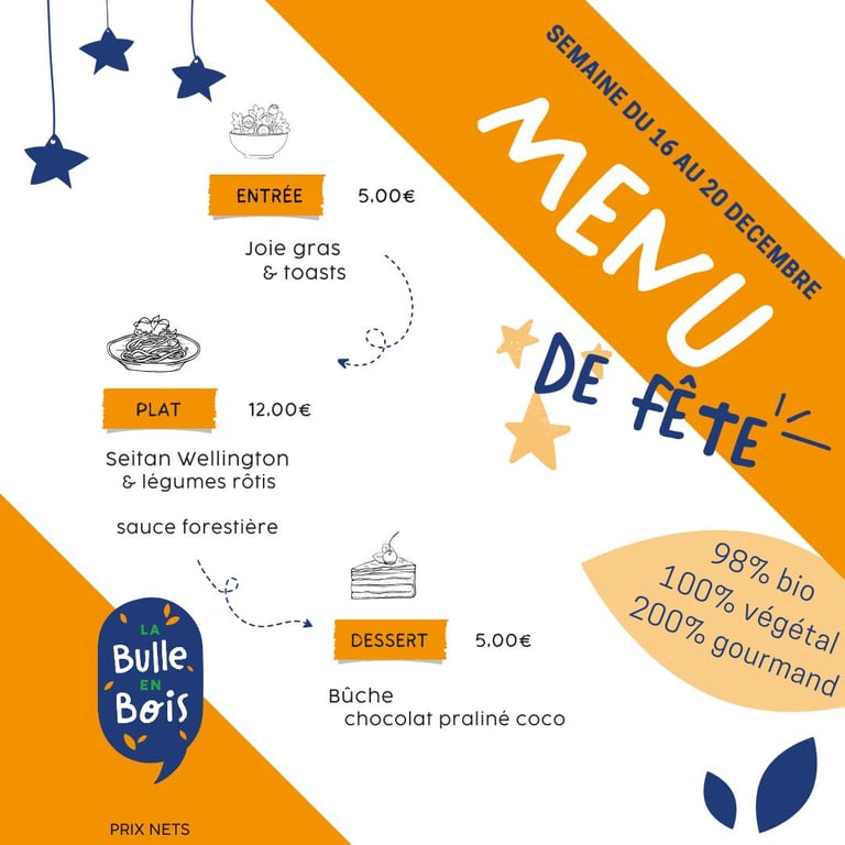 Menu - 16-20 dec 2024