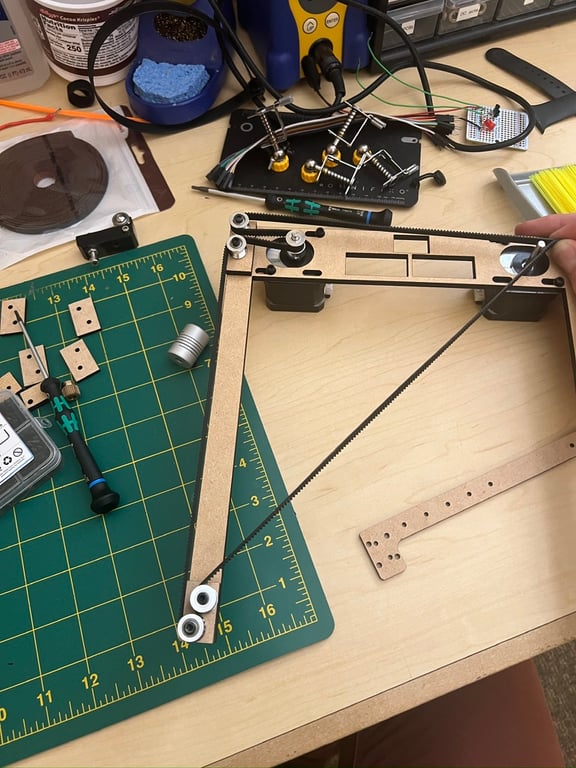 V1 - checking belt routing