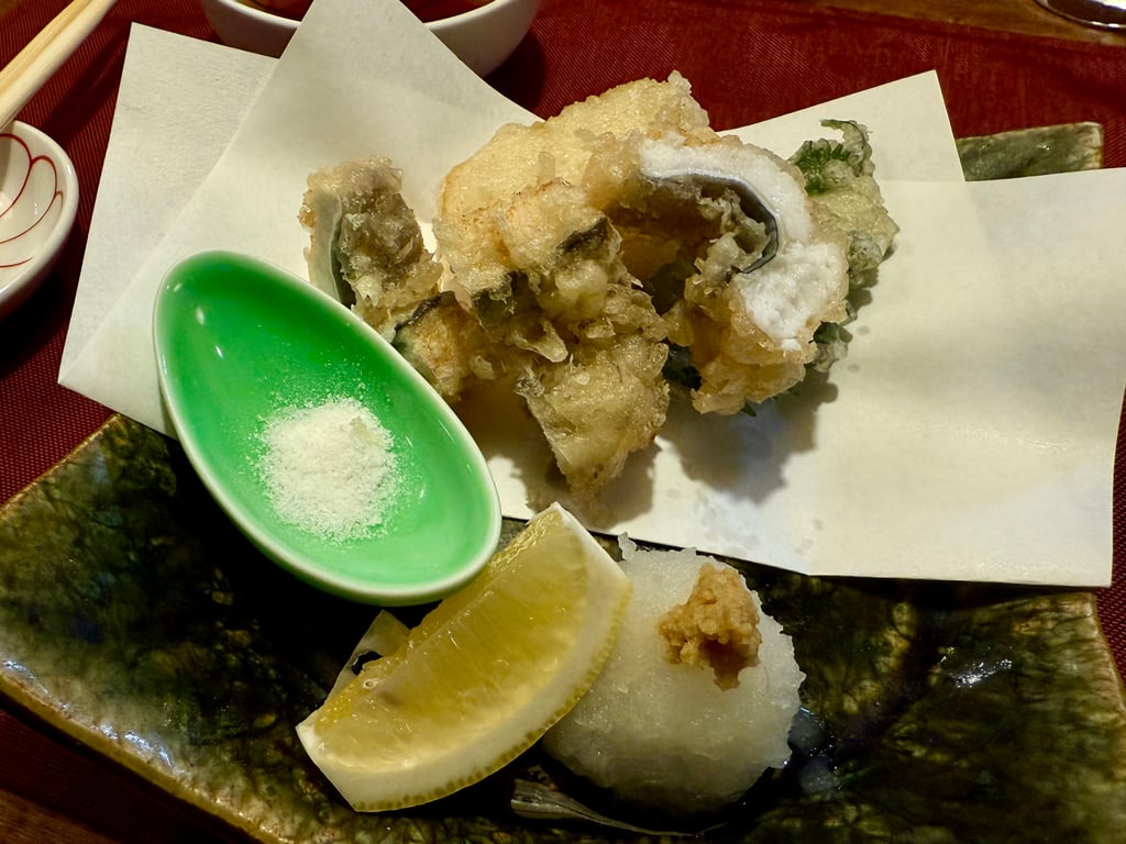 穴子の天ぷら (星鰻)