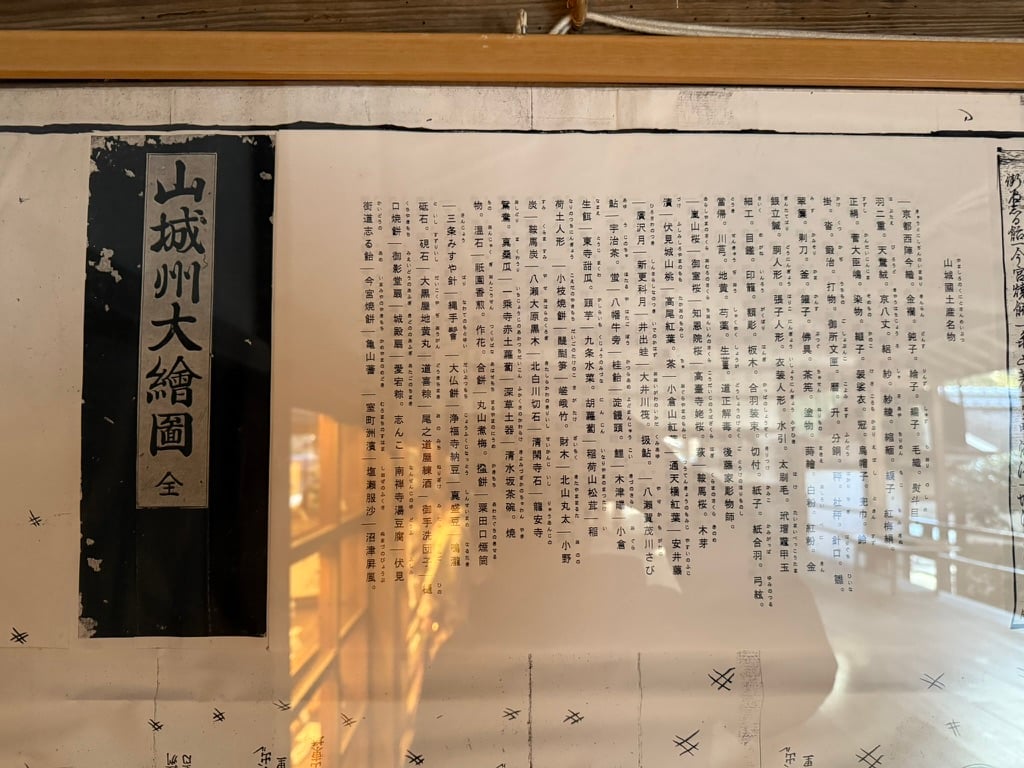 <山城州大繪圖> 展於 京都 龍安寺 