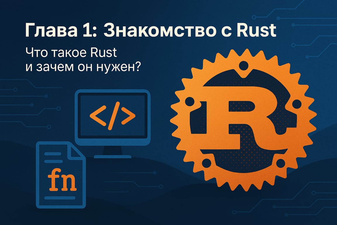 Глава 1: Знакомство с Rust