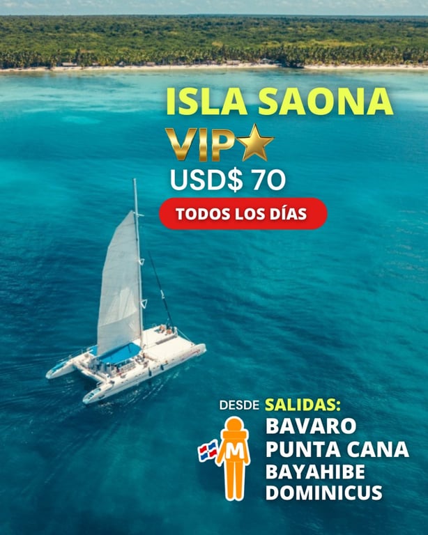 Isla Saona ⭐ VIP ⭐_ desde Punta Cana