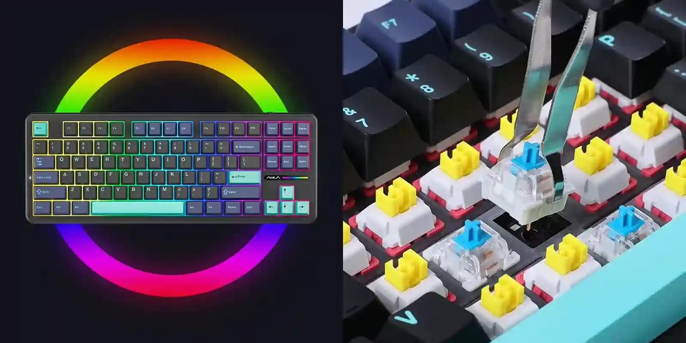 알리 추천템 ③ AULA F87Pro 기계식 키보드