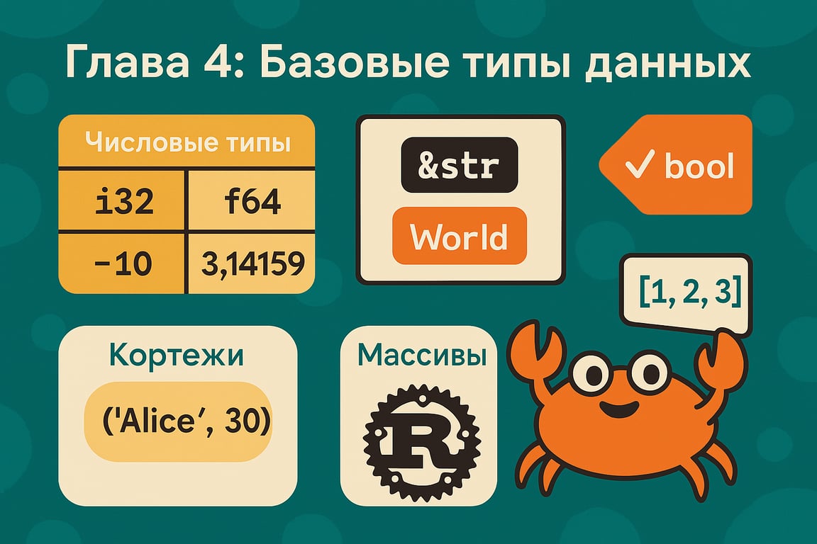Глава 4: Базовые типы данных