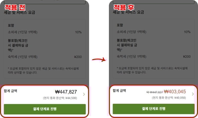 라쿠텐트래블 프로모션코드 사용 후기