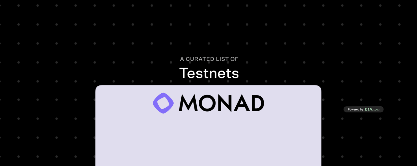 Monad Testnets