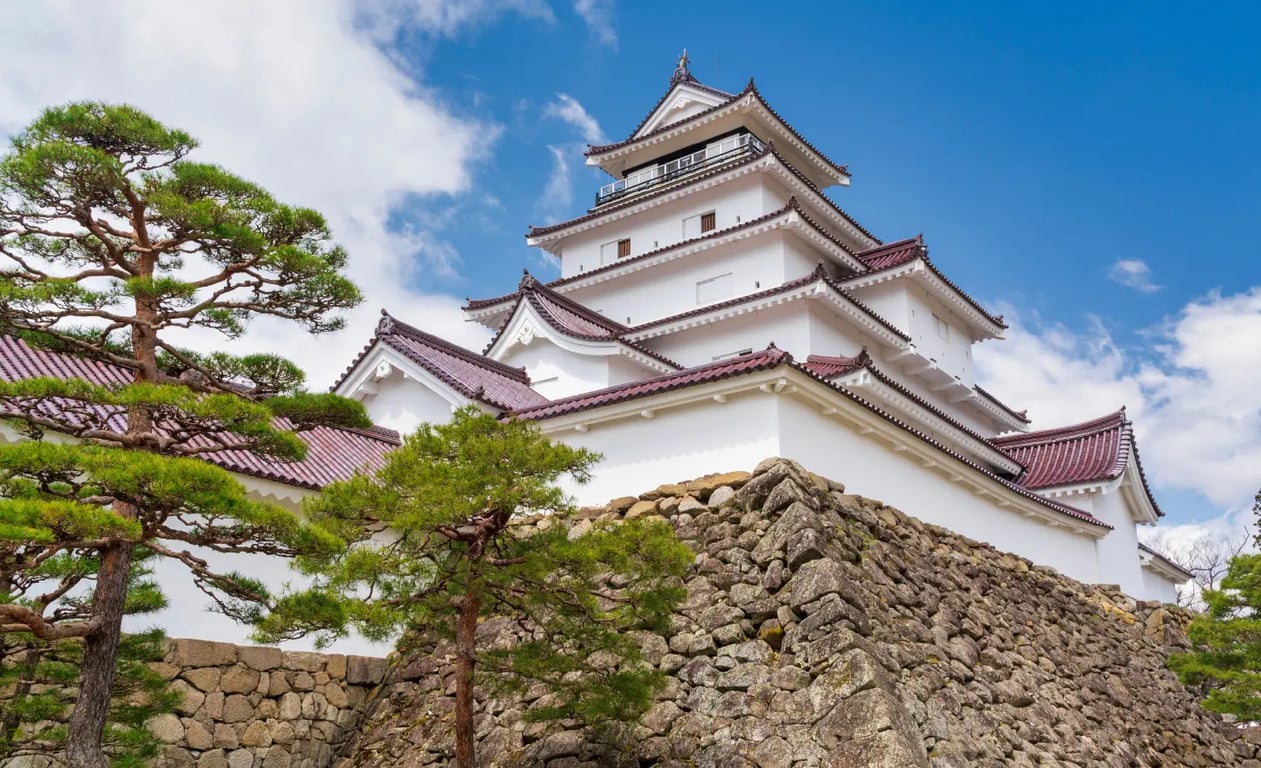 會津若松城 (Source: 