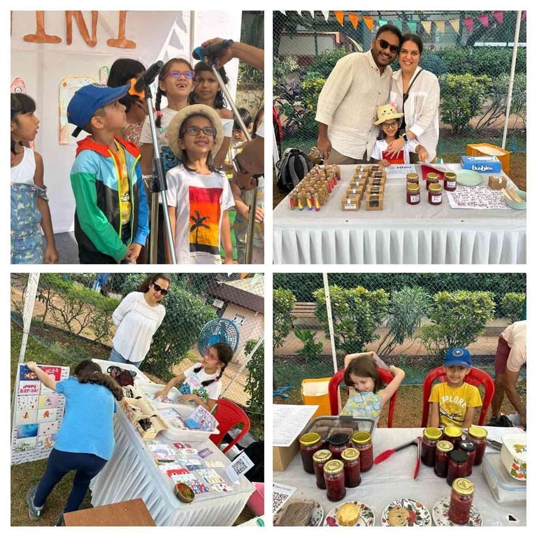 Snapshots from our true community led meal - FleaPlay