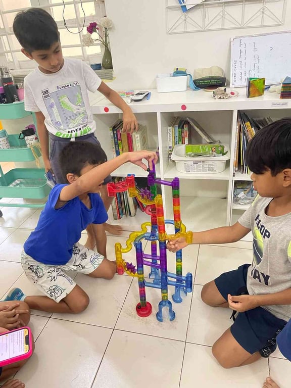 Marble runs - Physics, engineering, design and a whole lot of teamwork!