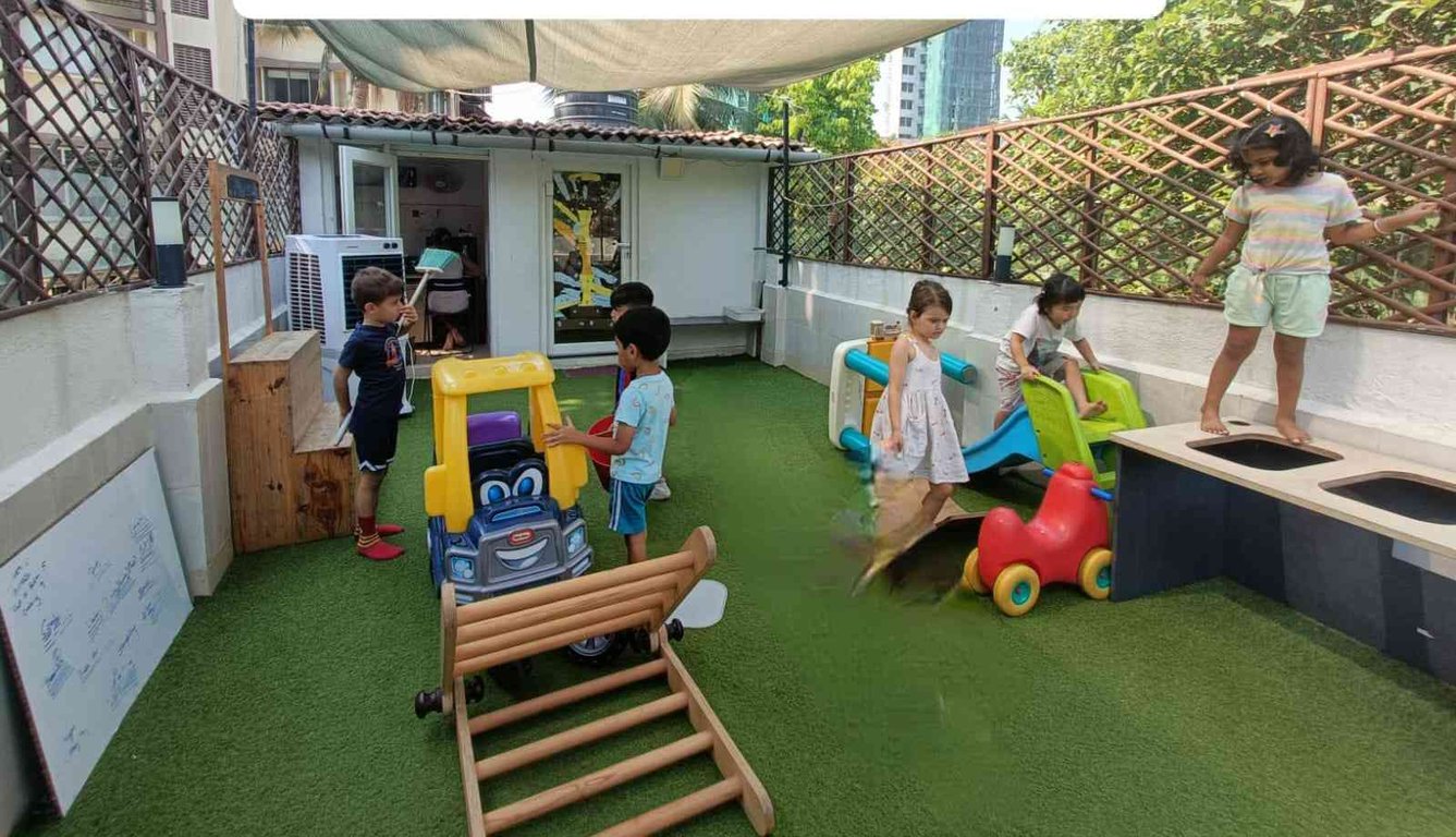 Same space, two groups doing entirely different things in it