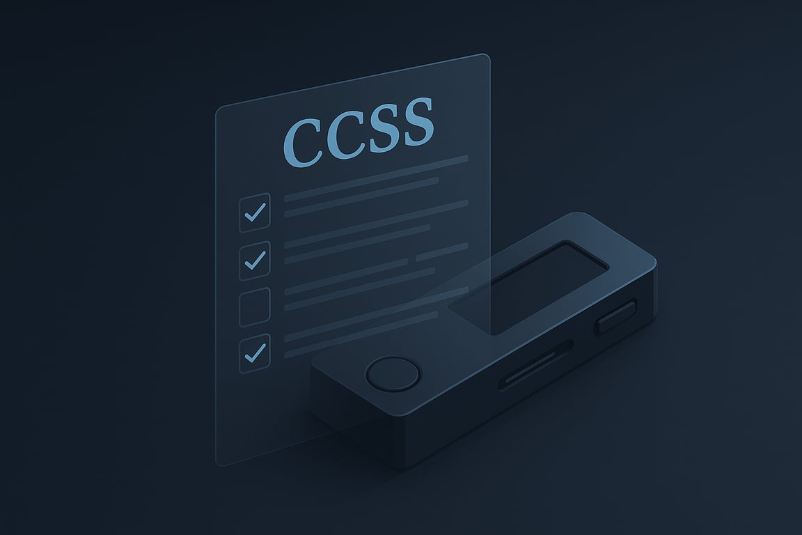 CCSS Explained: A Security Framework for Crypto Systems