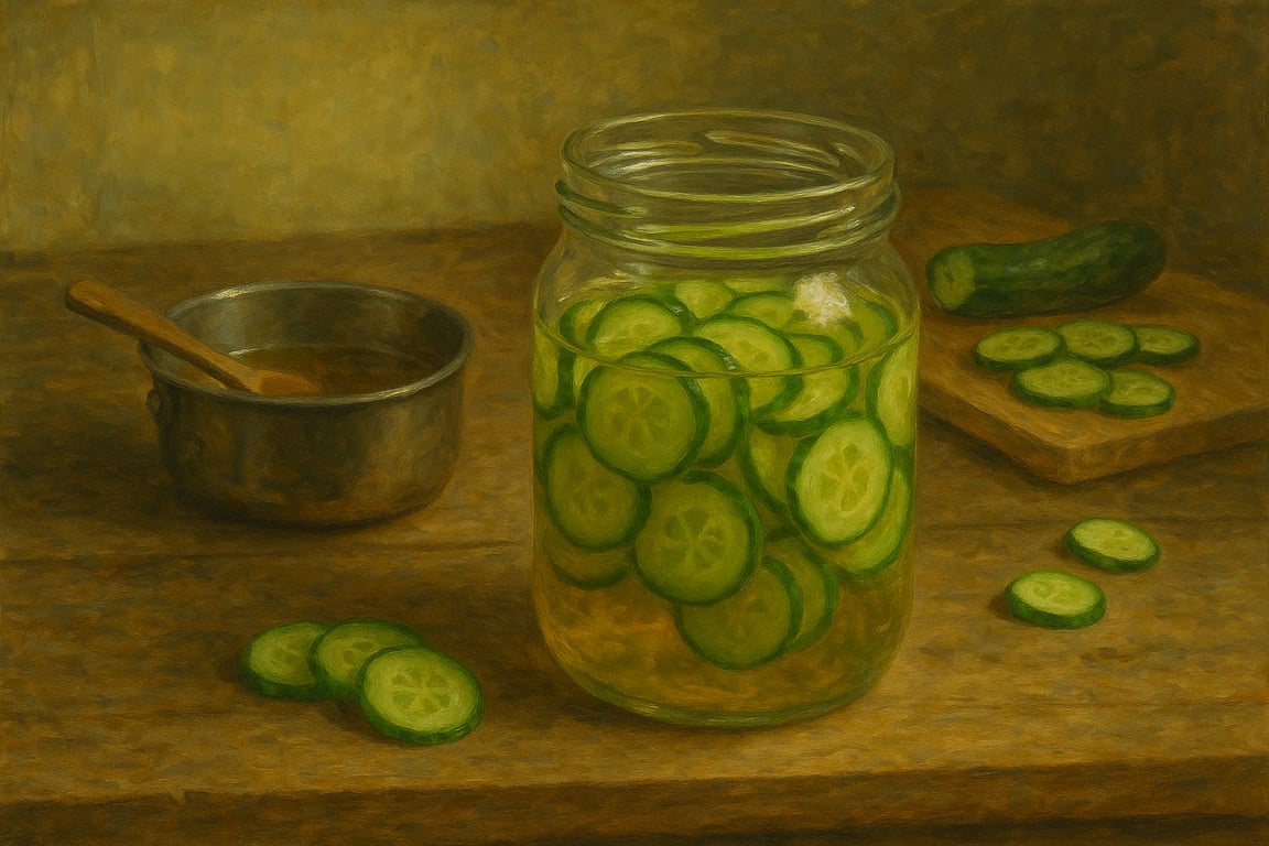 Quick Pickled Cucumbers with Rice Vinegar (Inspired by Kenji)