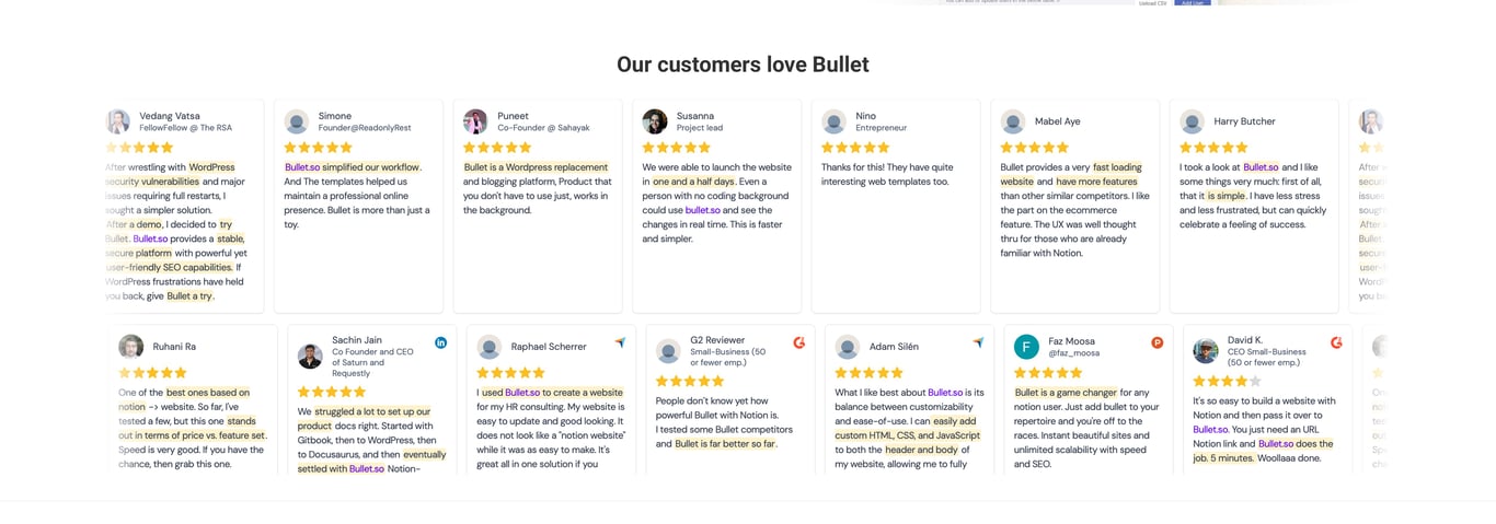 Why I Switched from Super to Bullet: A More Powerful Notion Website Builder