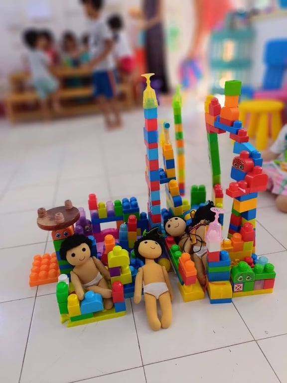 Result of mixed age, collaborative free play