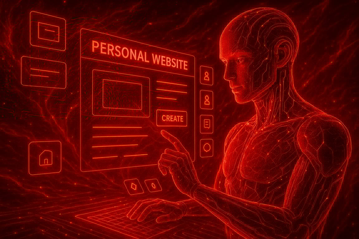 Como Criar um Site com Inteligência Artificial: A Nova Fronteira da Web Autônoma