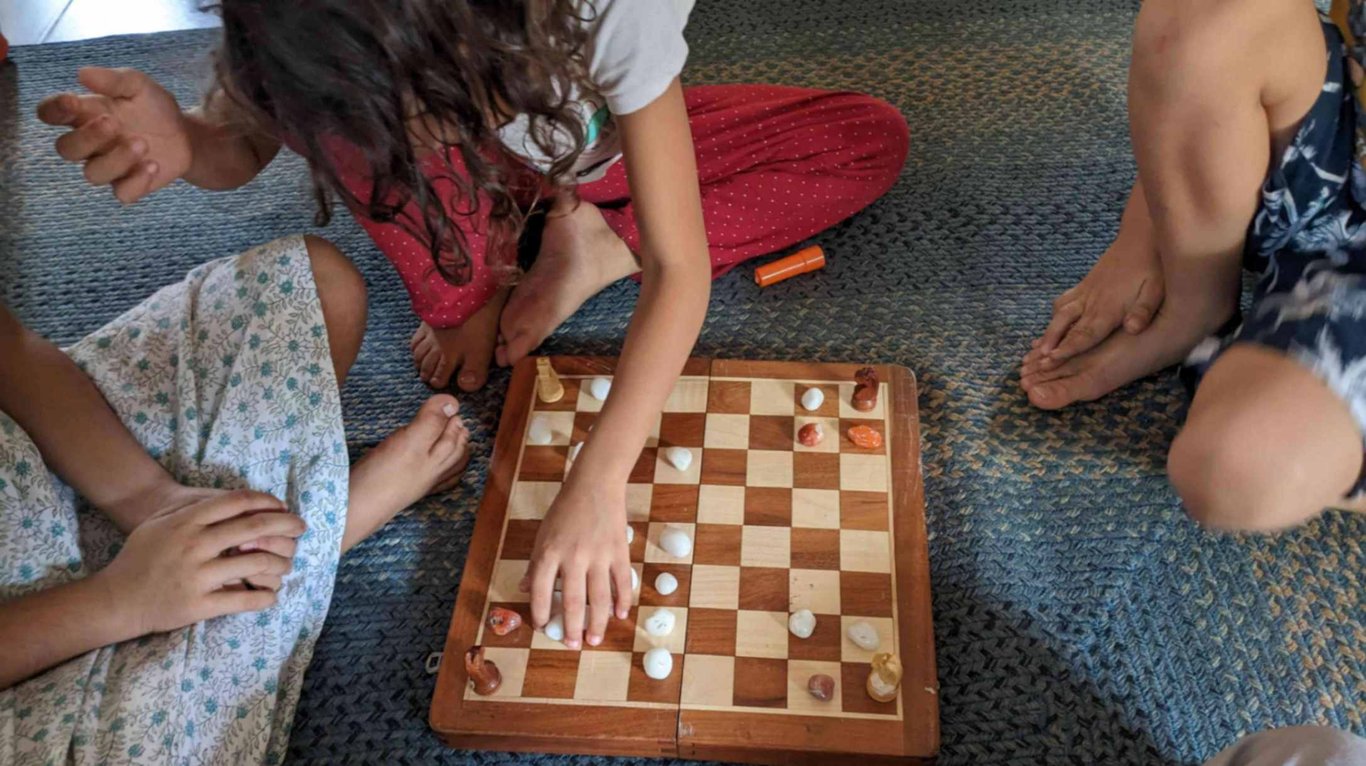 Numbers are something we can touch and feel before they become symbols