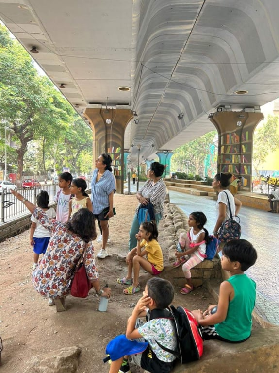 Exploring one of the oldest neighborhoods in Mumbai Matunga in our month exploring Urban habitats