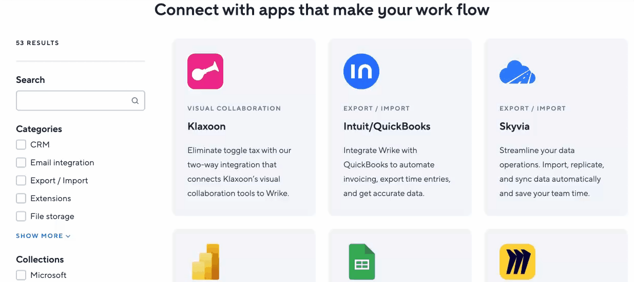 Wrike Integrations