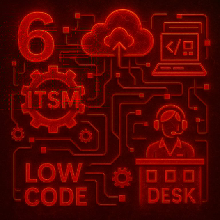 6 Alternativas ao ServiceNow para 2025: Guia Completo de Plataformas de ITSM, Low-Code e Service Desk