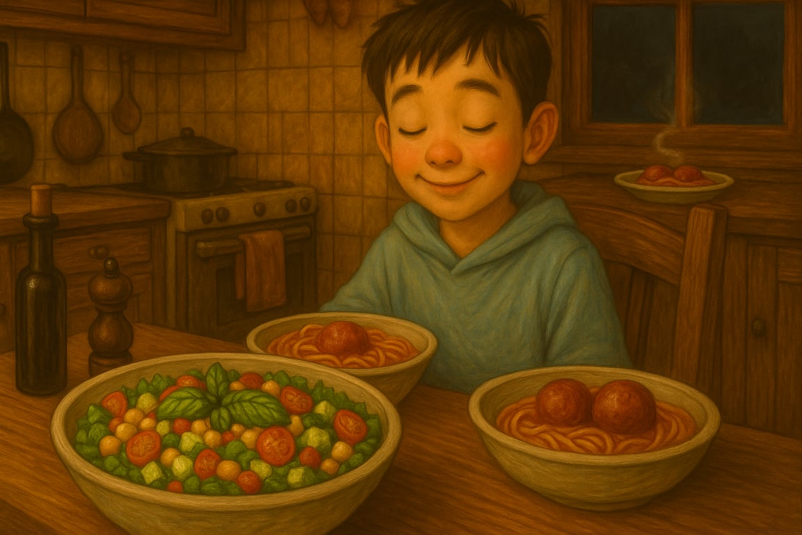 Post-Hike Italian Salad – Fast, Fresh, and Family-Friendly