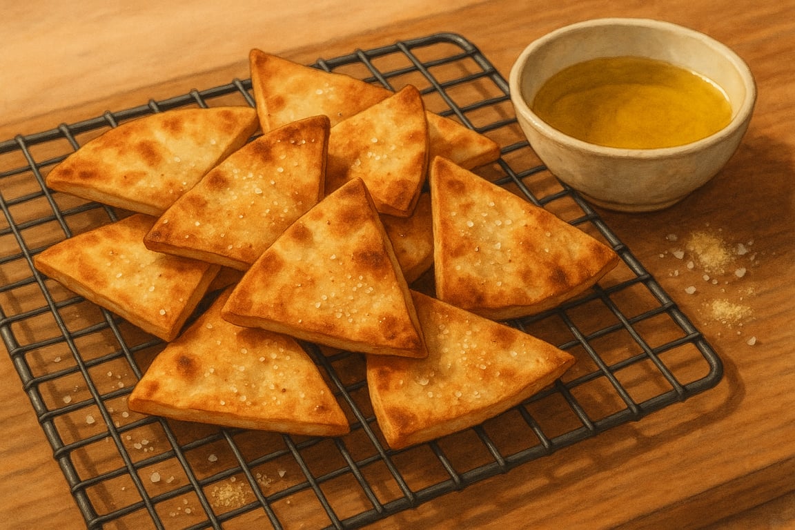 How to Bake Perfect Pita Chips (Crispy, Versatile & Easy)
