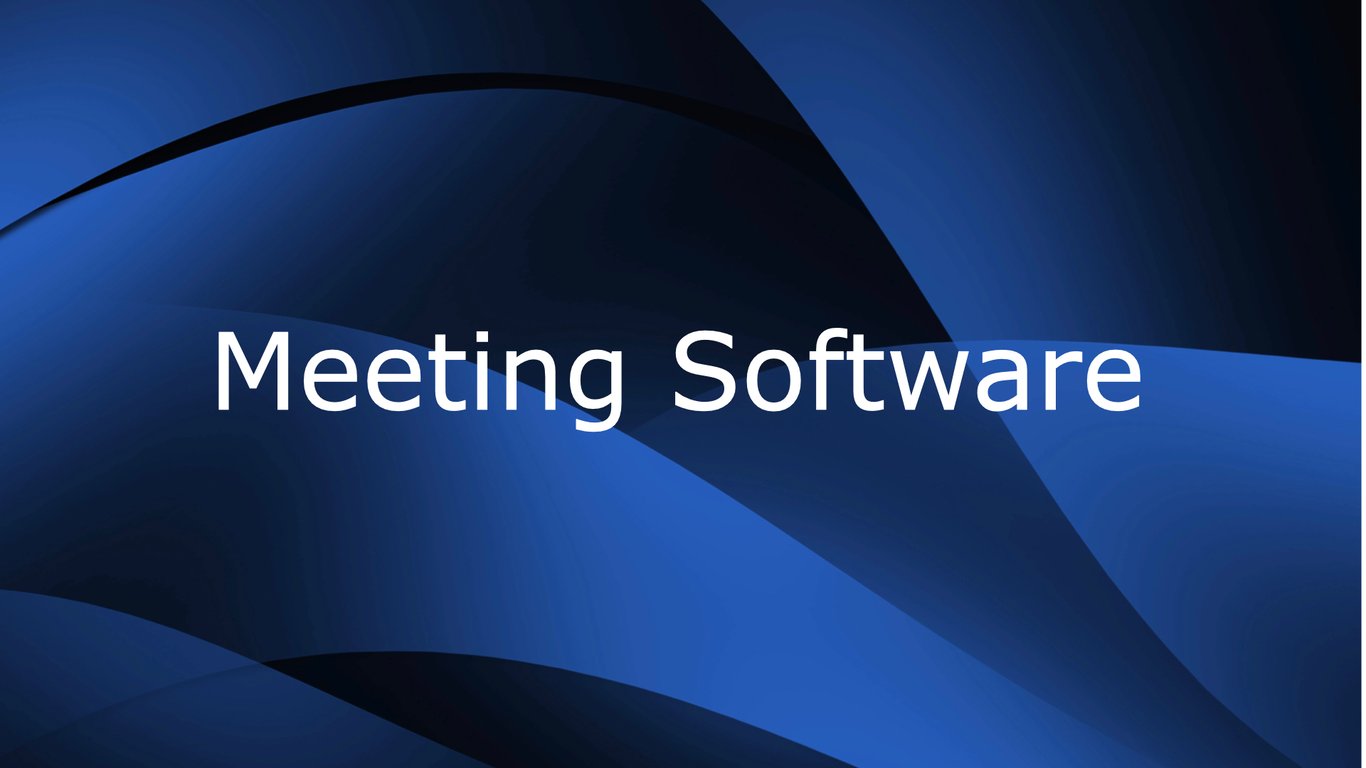 Meeting Software
